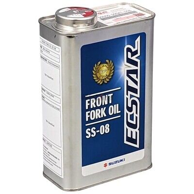 NEW Genuine Suzuki Motorcycle ECSTAR SS-08 Front Fork Oil 1Litre 99000-990A1-S08
