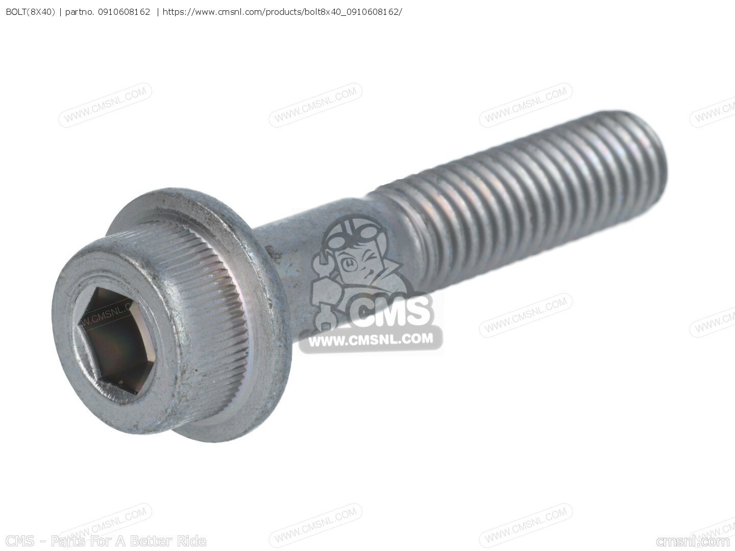 NEW Genuine Suzuki GSX-S 1000 Motorcycle Exhaust Clamp Bolt 09106-08162