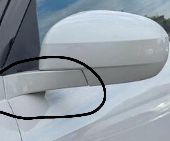 NEW Genuine Suzuki SWIFT Wing Mirror Lower Cover Cap LEFT White 84729-68L00-ZNL