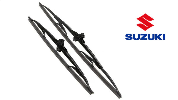 2x NEW Genuine Suzuki BALENO FRONT WIPER BLADE Set