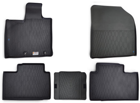 NEW Genuine Suzuki eVITARA LEFT HAND DRIVE 2025-On Rubber Mats Set Black 75901-58UA0