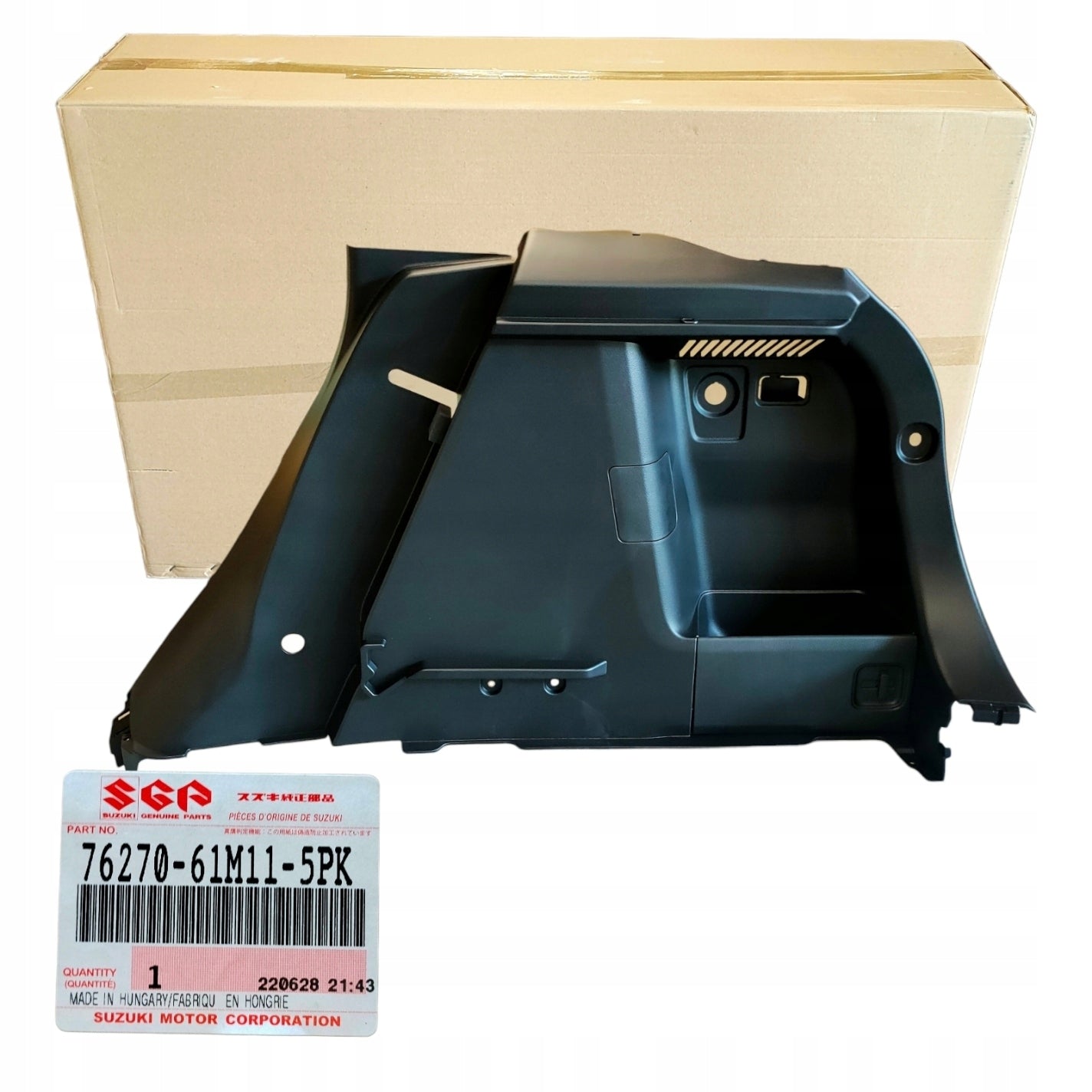 NEW Genuine Suzuki S-CROSS 2014-2022 Parcel Shelf Plastic Boot