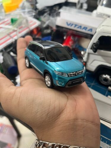 2x NEW Genuine Suzuki VITARA Model Cars BLUE ORANGE 99000-990K4-VTR