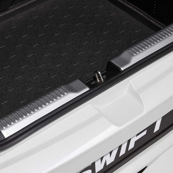 NEW Genuine Suzuki SWIFT 2017-24 Rear Boot Protector Trim Cover SILVER 990E0-53R52