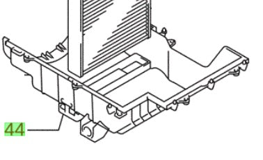 NEW Genuine Suzuki SPLASH Car POLLEN CABIN Filter Cover 95861-51K00