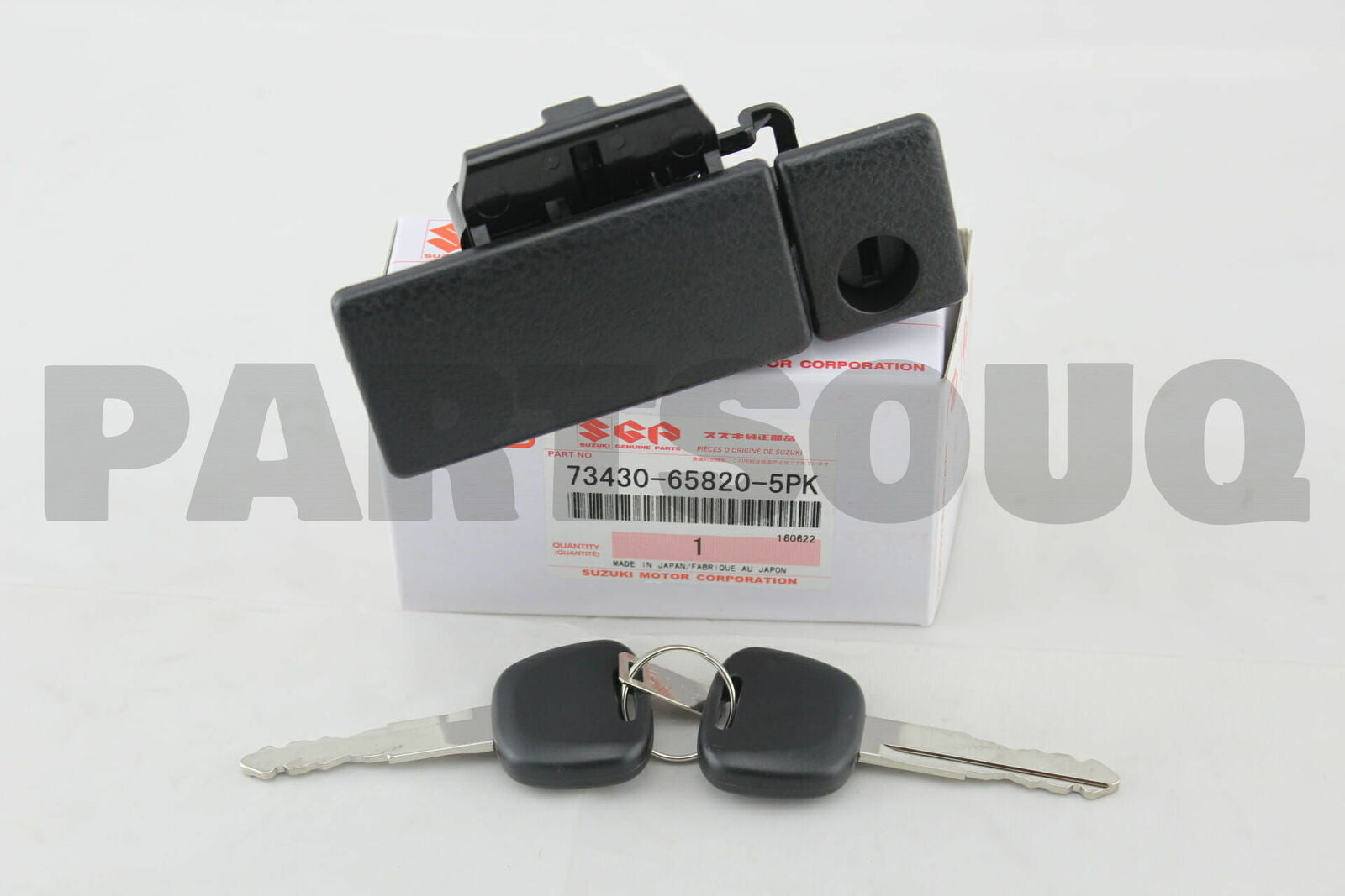 Genuine Suzuki GRAND VITARA Glove Box Handle Door Lock BLACK 73430