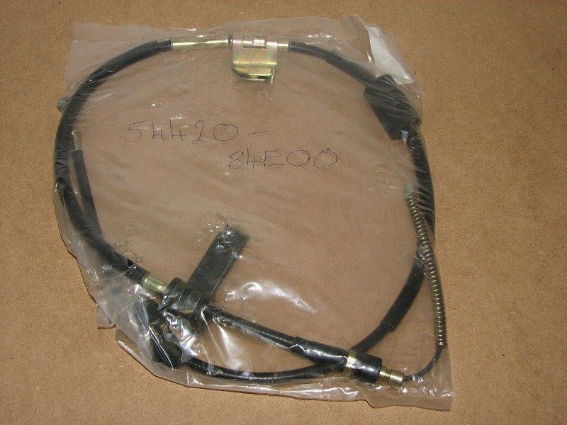 NEW Genuine Suzuki WAGON R AGILA 1.2 HANDBRAKE CABLE LEFT Rear with Bolt & Clamp