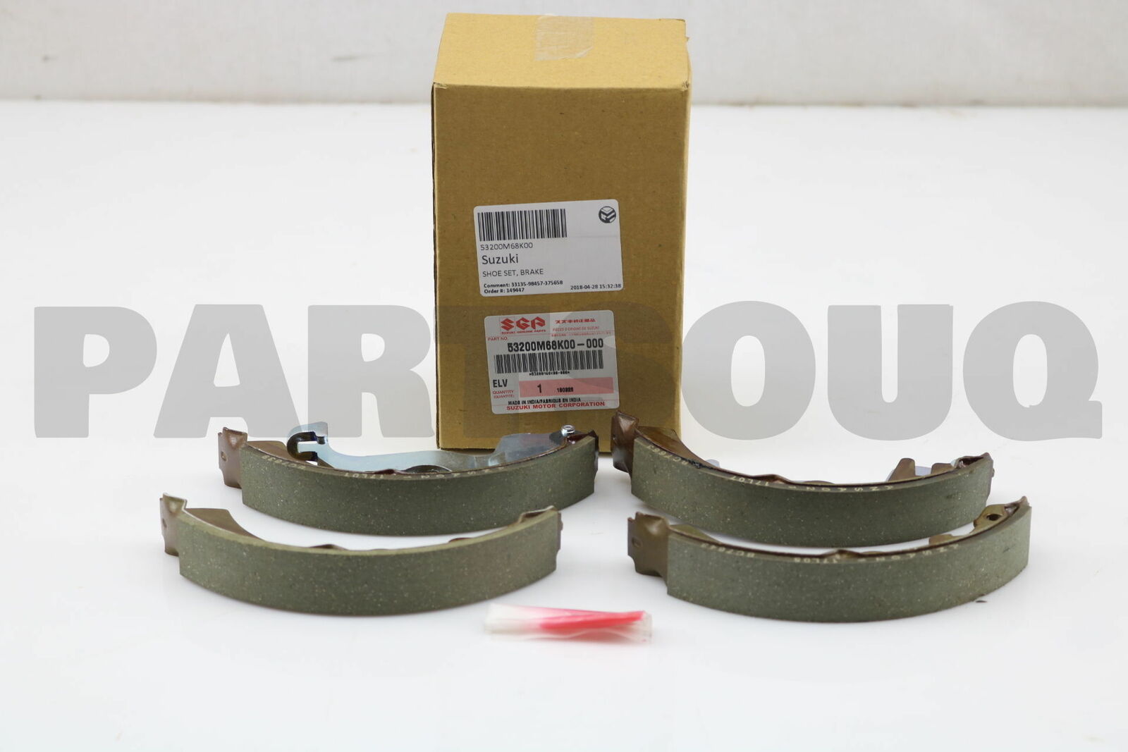 NEW Genuine Suzuki ALTO Rear Brake Shoe Kit Set 53200M68K00 – Sims