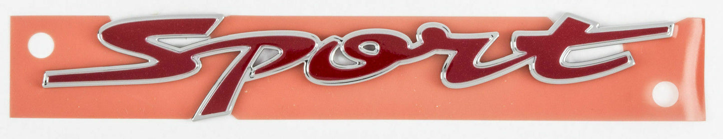 NEW Genuine Suzuki Swift SPORT Tailgate Boot BADGE Chrome EMBLEM 77841-70L00-DFT