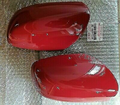 PAIR of NEW Genuine Suzuki IGNIS 2016> Mirror Covers RED - NO MIRROR INDICATOR