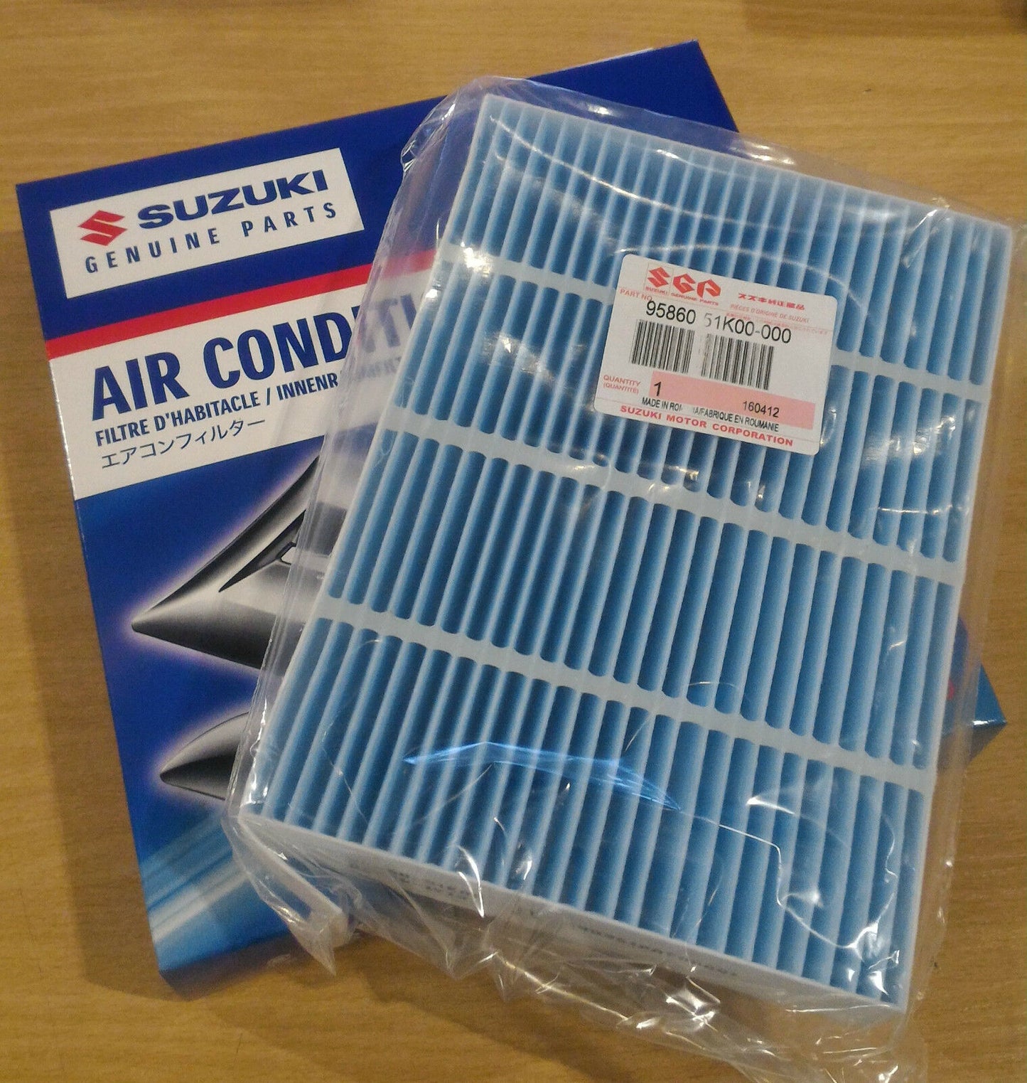 BRAND NEW Vauxhall AGILA Car POLLEN CABIN Filter 95860-51K00 2008-Present