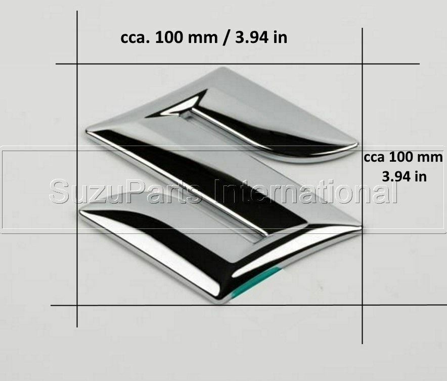 NEW Genuine Suzuki SPLASH SX4 Front Grille Chrome S Badge Emblem 77811-54GC0-0PG