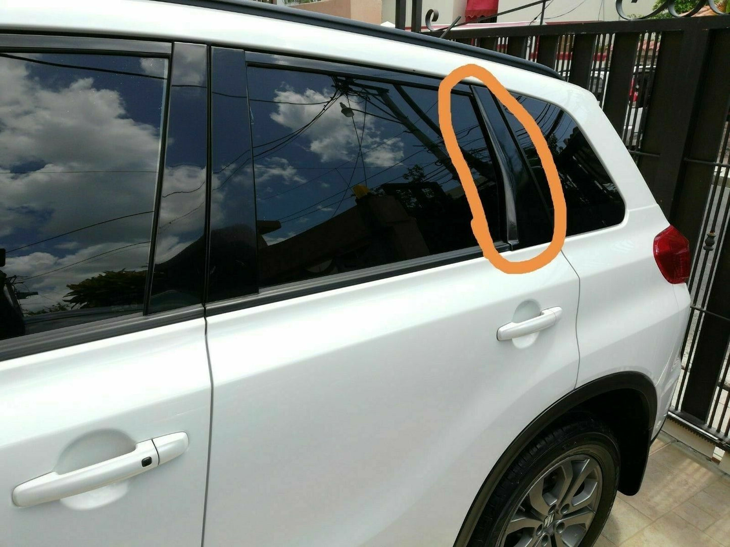 Genuine Suzuki VITARA 2016> LEFT Rear Door Panel Trim Cover Black 83980-54P02