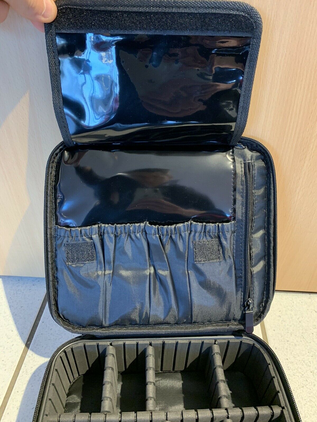 NEW Small 10" 26cm BLACK Protective FLYING DRONE Hard Bag Carry Case Holder