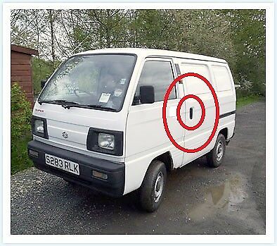 NEW Genuine Suzuki Super Carry SLIDING Door Handle PASSENGER LEFT 82840-85500-5P