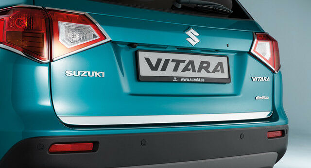 NEW Genuine Suzuki VITARA Rear Tailgate Hatch Moulding Trim Cover CHROME SILVER 990E0-54P22