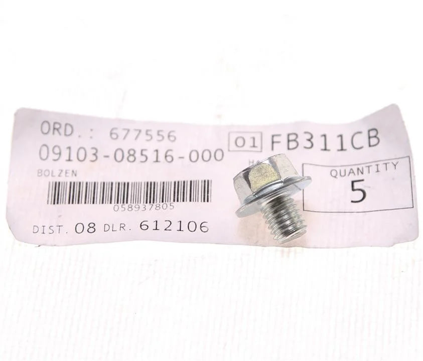 6x NEW Genuine Suzuki JIMNY 2019-On AUTO Torque Converter Drive Plate Bolt