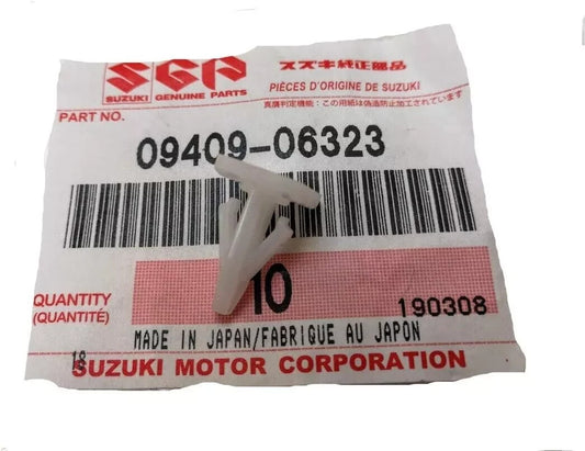 10x NEW Genuine Suzuki Panel clips 09409-06323
