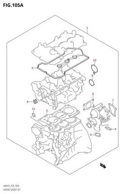 NEW Genuine Suzuki VITARA 1.0 Engine Gasket Set 11401-50821