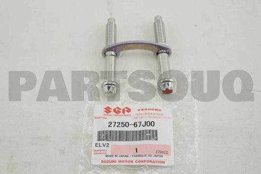 NEW Genuine Suzuki 2 Bolt & Bracket for Front Prop Shaft 27250-67J00