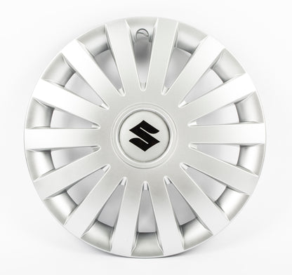 CLEARANCE New Genuine Suzuki Part No. 990E0-86G35-000 - WHEEL CAP SET WIND SILVER 14"