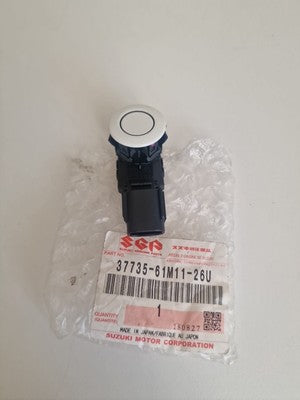 NEW Genuine Suzuki S-Cross REAR Parking Sensor Painted WHITE 37735-61M11-26U