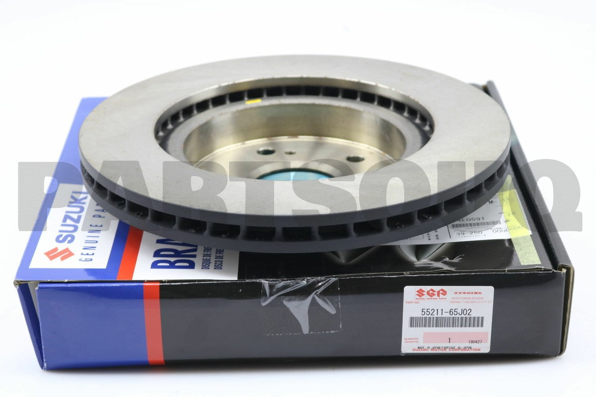 2x NEW Genuine Suzuki GRAND VITARA Front BRAKE DISC DISCS Pair 55211-65J02