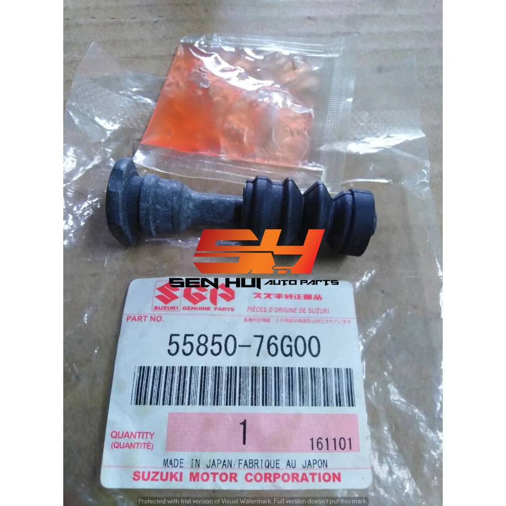 2x NEW Genuine Suzuki CARRY VAN 1.3 Front Brake Caliper Slide & Boot 55850-76G01