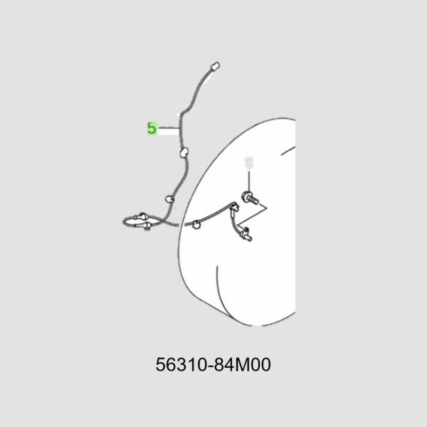 NEW Genuine Suzuki CELERIO Rear ABS Speed Sensor 56310-84M00