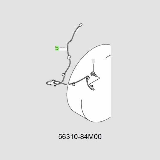 NEW Genuine Suzuki CELERIO Rear ABS Speed Sensor 56310-84M00