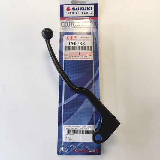 NEW Genuine Suzuki Motorcycle CLUTCH LEVER Black 57621-41G10