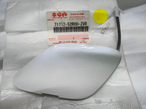 NEW Genuine Suzuki SWIFT 2017-ON Tow Eye Cover Clip Cap PAINTED White 71712-52R00-ZVR