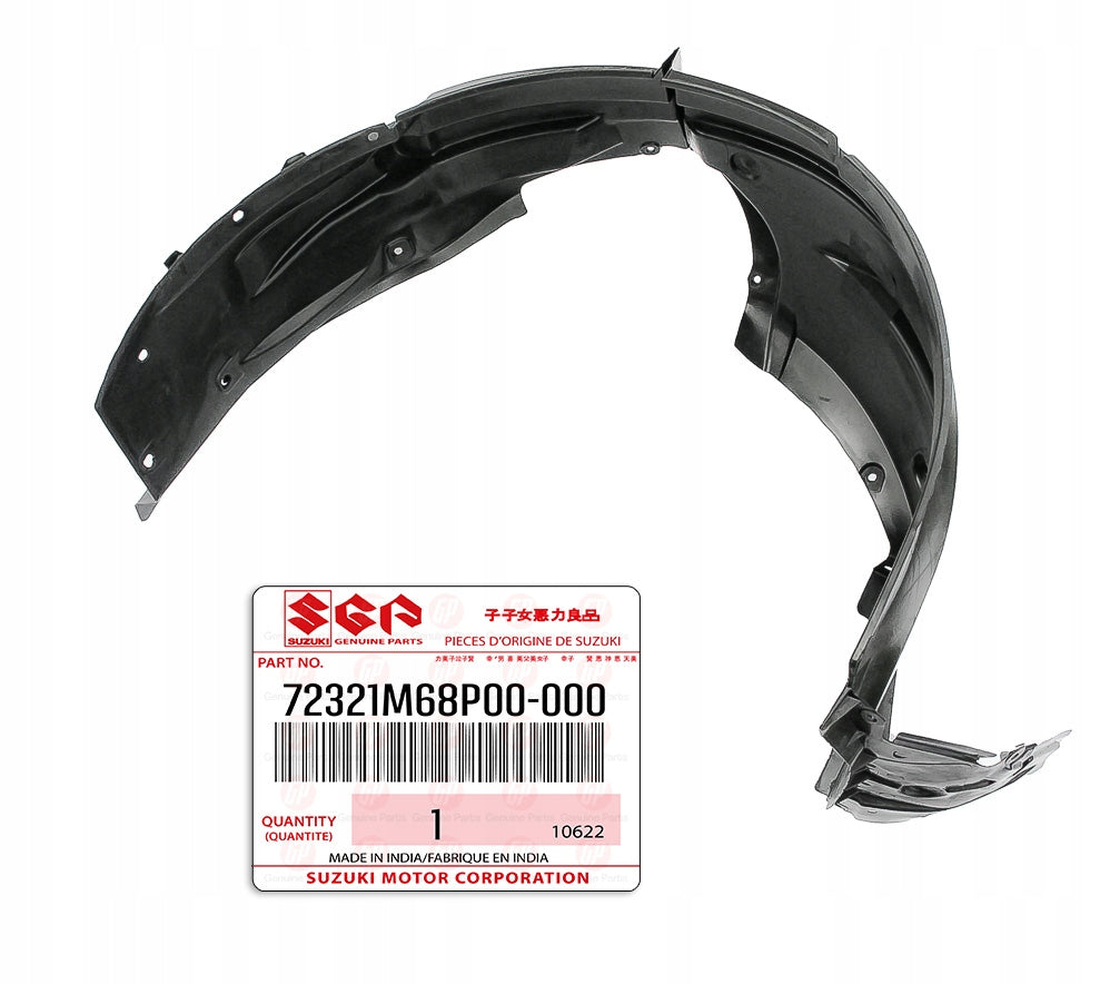 NEW Genuine Suzuki BALENO Right Side Front Wing LINER LINING 72321M68P00