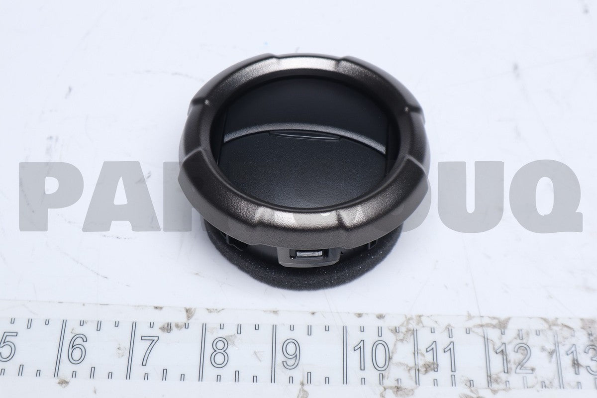 NEW Genuine Suzuki Jimny 2019-On Interior Outer Dash Circular Air VENT Black/Silver 73630-77R00-DLK