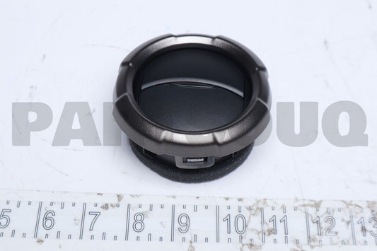 NEW Genuine Suzuki Jimny 2019-On Interior Outer Dash Circular Air VENT Black/Silver 73630-77R00-DLK