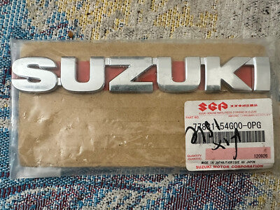 NEW Genuine GRAND VITARA Rear Tailgate Chrome SUZUKI Badge Emblem 77831-54G00-0PG