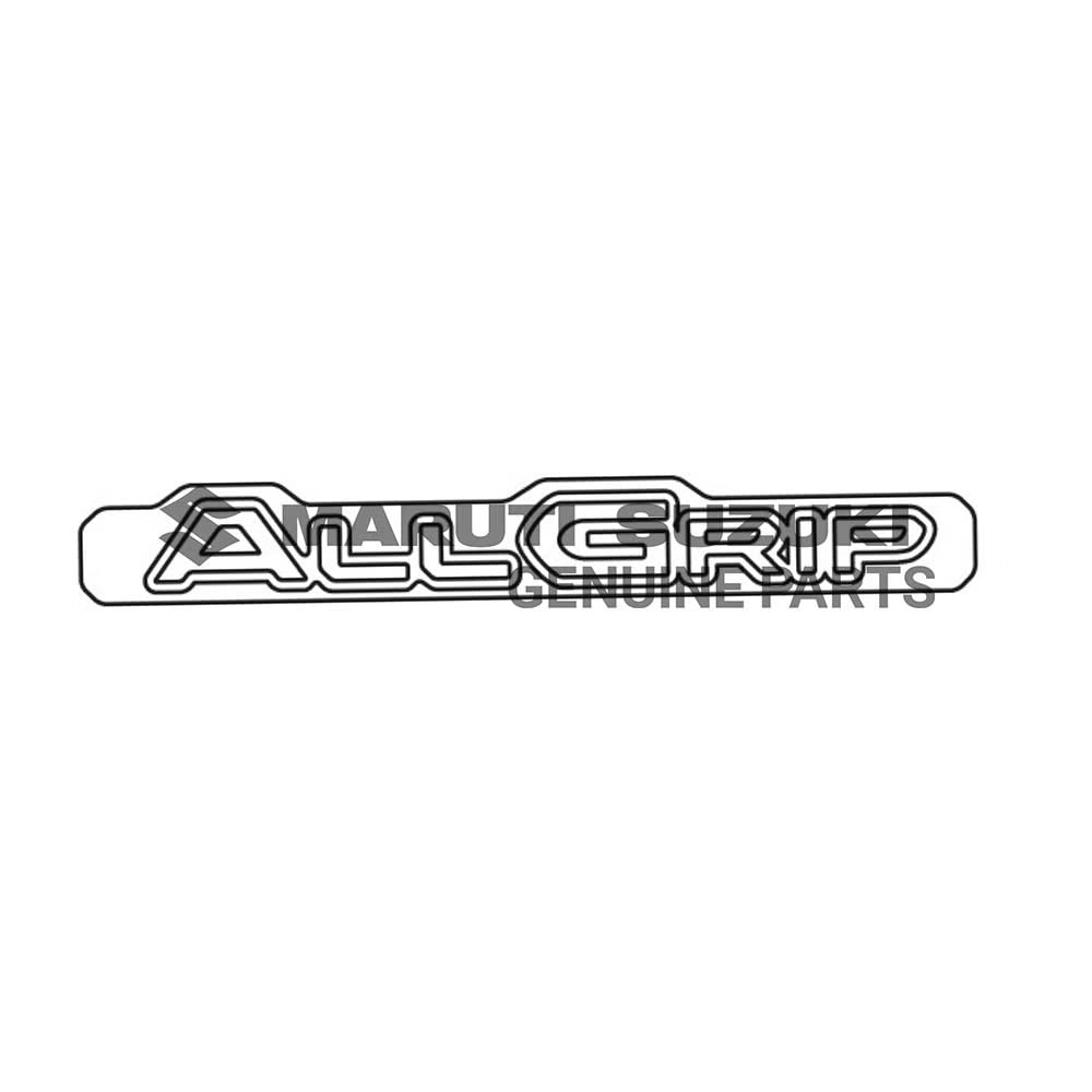NEW Genuine Suzuki eVITARA ALL GRIP 4X4 Tailgate BADGE EMBLEM 77841M80T00-EZE