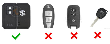 NEW Genuine Suzuki Glow in the Dark Key Cover Protector Silicone Blue 99000-79N12-378