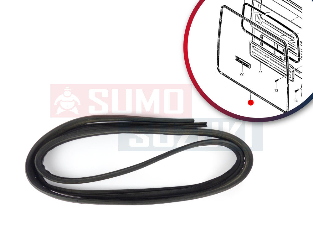 1x NEW Genuine Suzuki SJ410 Rear Tailgate Seal 84681-82CA0