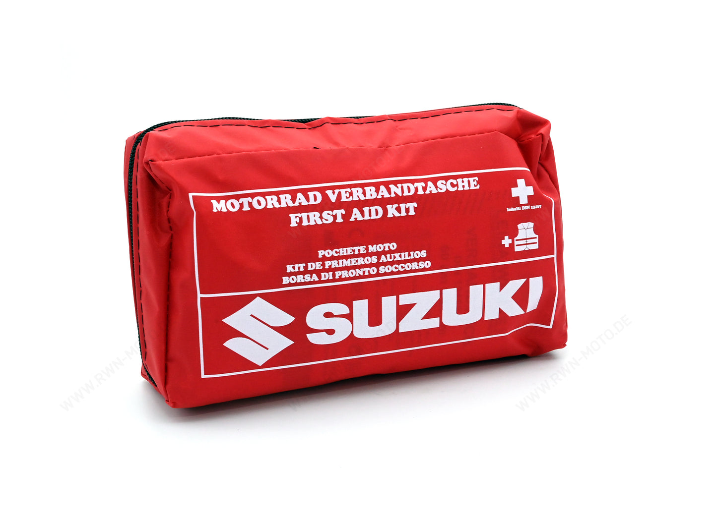 New Genuine Suzuki FIRST AID KIT WTH WARNING VEST 990D0-FST01-KIT