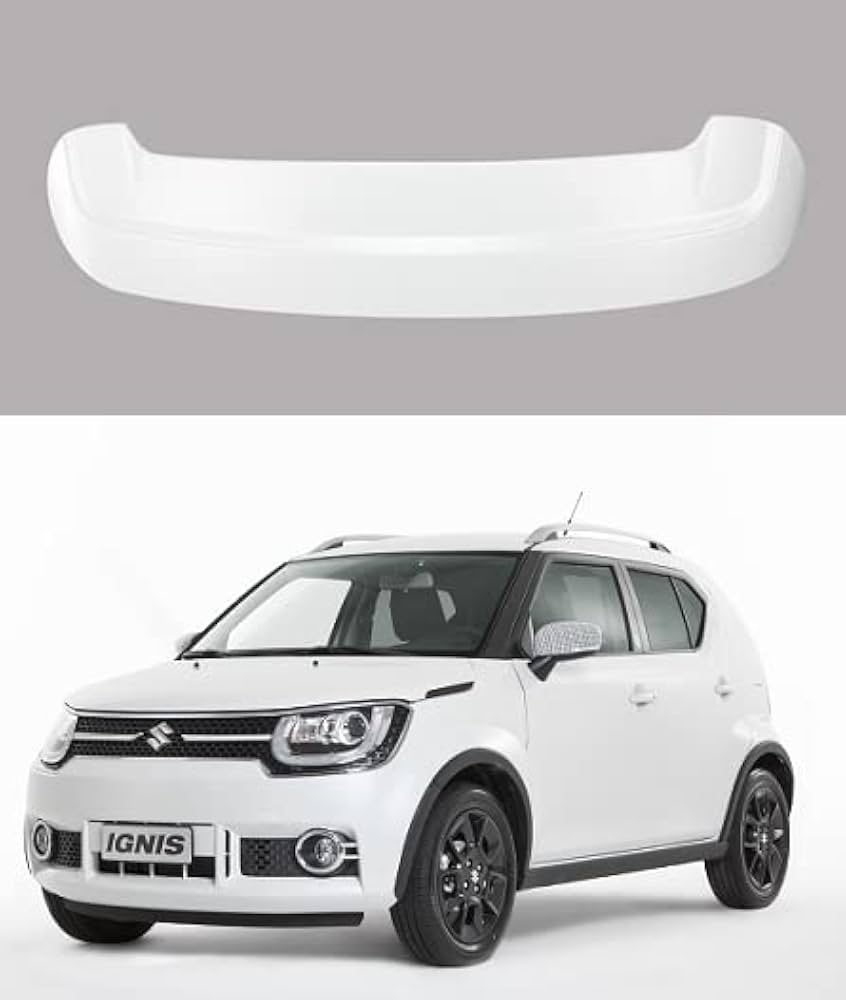 NEW Genuine Suzuki IGNIS Rear Roof Spoiler Painted WHITE 99110-73S00-ZVR