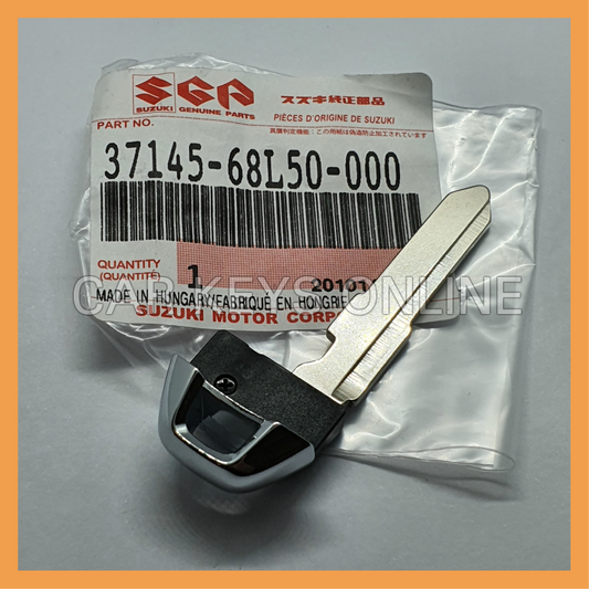 NEW Genuine Suzuki Key Fob Blade Blank Immobiliser Chip 37145-68L50