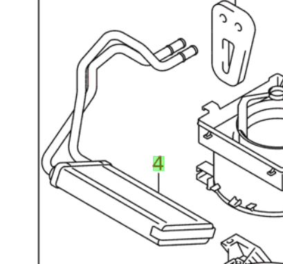 NEW Genuine Suzuki IGNIS HEATER WATER MATRIX 74120-62RA0