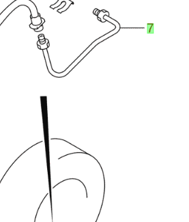 NEW Genuine Suzuki IGNIS 2000-06 Brake METAL PIPE HOSE Rear Right 51510-84E00