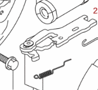 NEW Genuine Suzuki IGNIS 2015-On Rear Hand Brake Shoe Adjuster RIGHT 53701-81P00