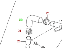 NEW Genuine Suzuki SWIFT SPORT 2011-16 Cooling Radiator Lower Rubber Hose 17853-70L00
