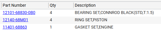 NEW Genuine Suzuki Parts