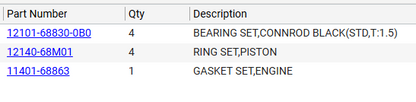 NEW Genuine Suzuki Parts