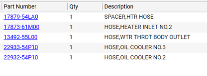 NEW Genuine Suzuki Parts