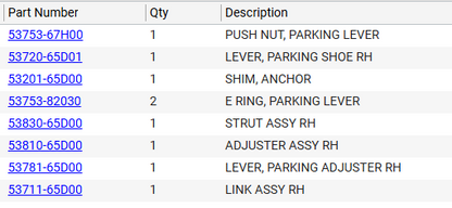 NEW Genuine Suzuki Parts